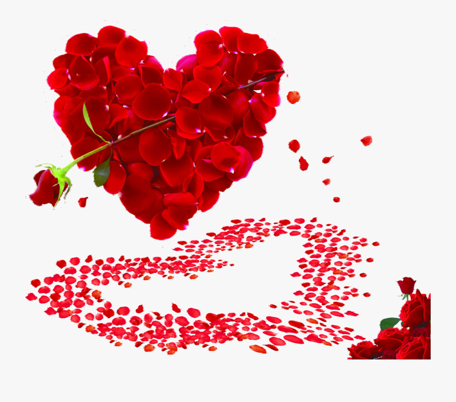 Heart Wallpaper Propose Valentines Rose Day Clipart - Red Rose I Love U Quotes, Transparent Clipart