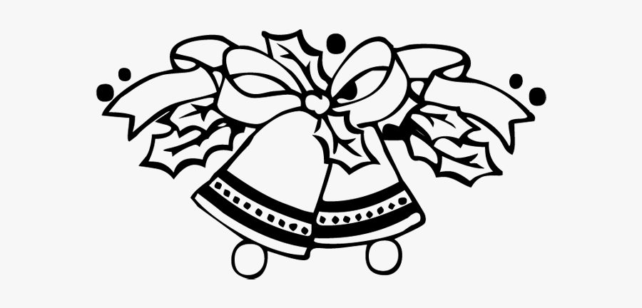 Purple Christmas Bells Cake Ideas And Designs - Christmas Bells Png Black And White, Transparent Clipart