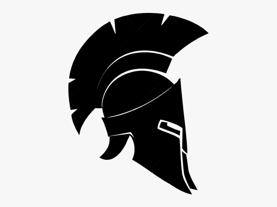 Svg Freeuse Stock Sparta Galea Silhouette Transprent - Roman Helmet Silhouette, Transparent Clipart