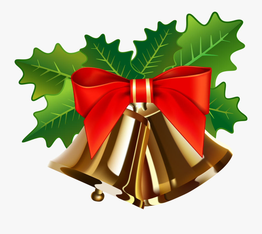 Gold Christmas Bells Clipart Collection - Clip Art, Transparent Clipart