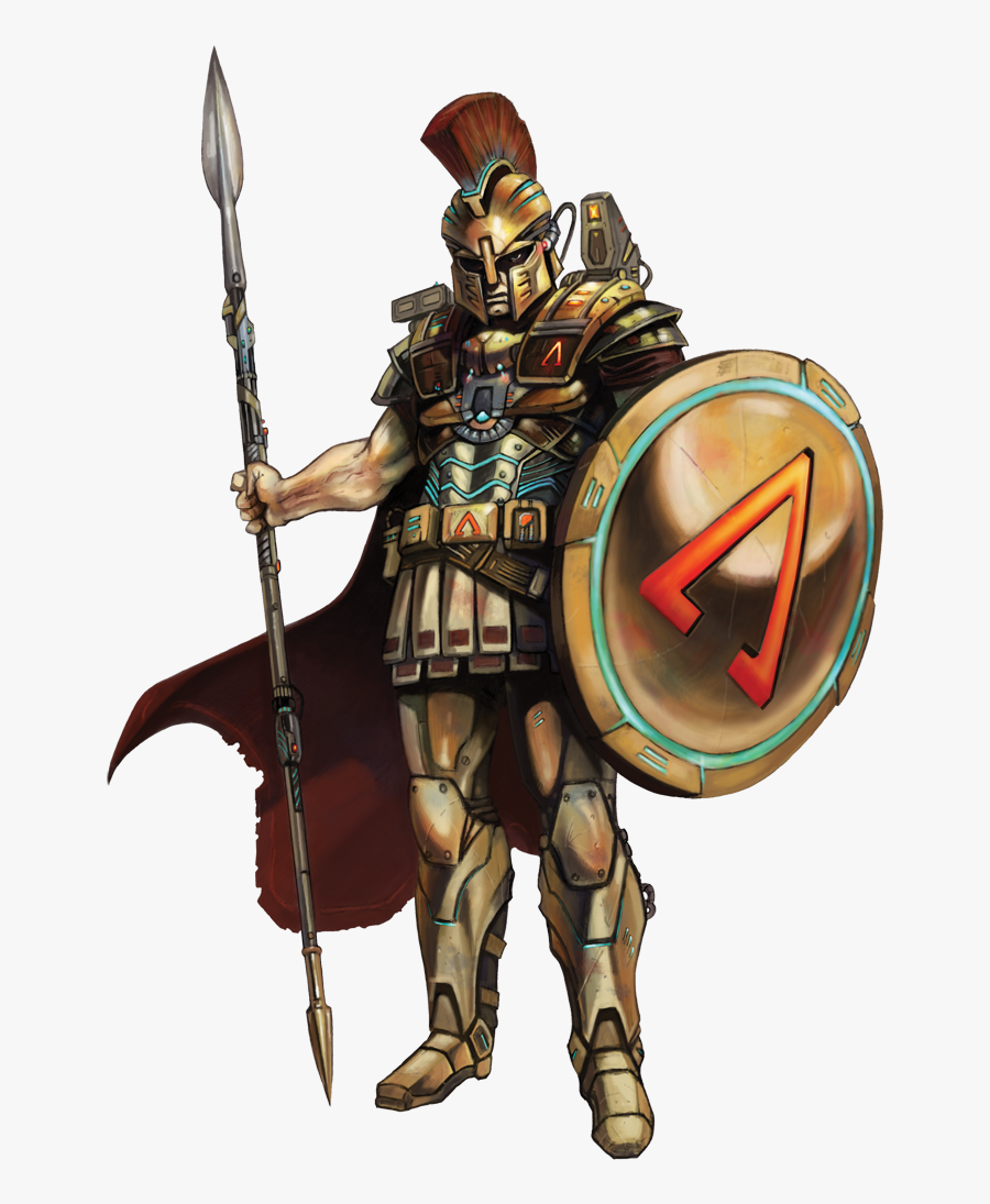 Clip Art Ancient Spartan Armor - Transparent Warrior Png, Transparent Clipart