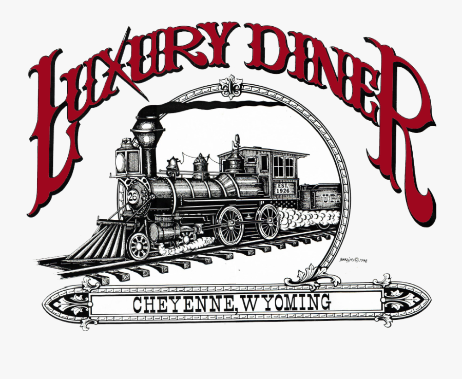Luxury Diner - Locomotive, Transparent Clipart