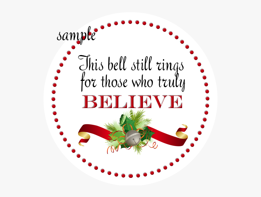 28 Collection Of Polar Express Clipart Png - Bell Still Rings Believe, Transparent Clipart