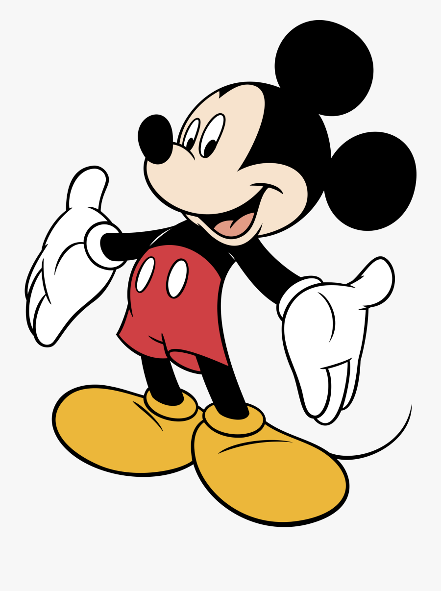 Mickey Mouse Png Vector, Transparent Clipart