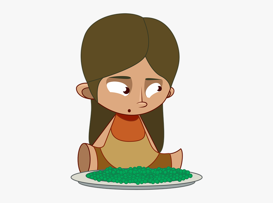India, Woman, Food, Plate, Pea, Dainty, Eat, Red - Appreciate The Food Your Mother, Transparent Clipart