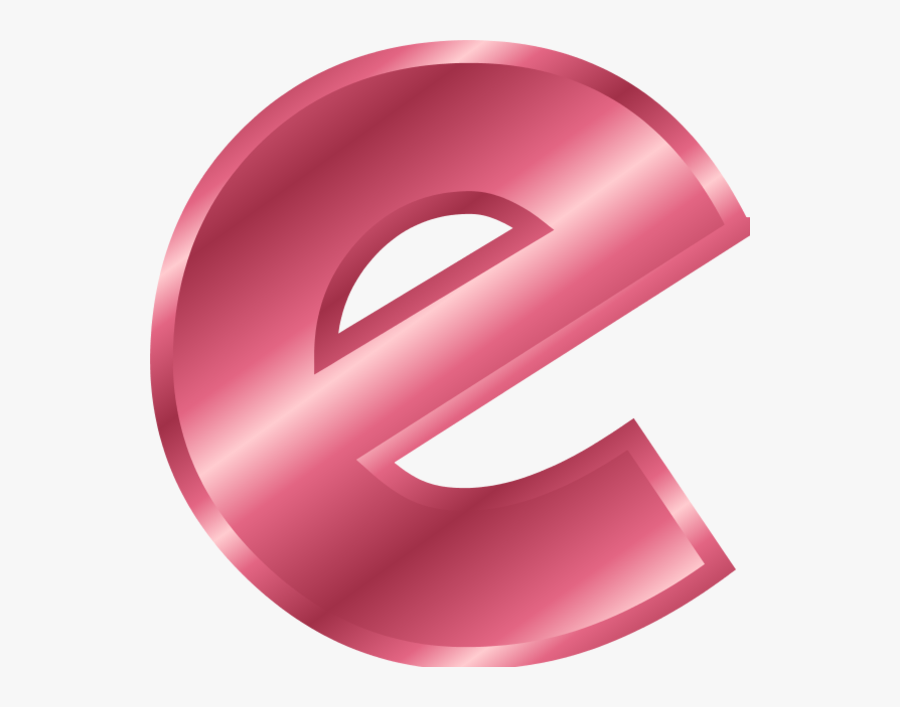 Transparent Icebergs Clipart - Small Letter A Pink, Transparent Clipart