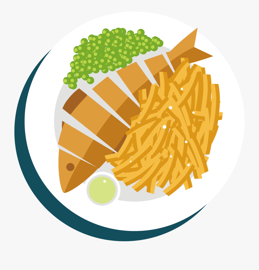 Fish And Chips Clipart, Transparent Clipart