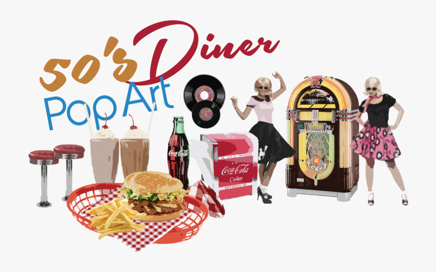 S Pop Pack By Sammyjackles On - Pop Art De Los 50, Transparent Clipart