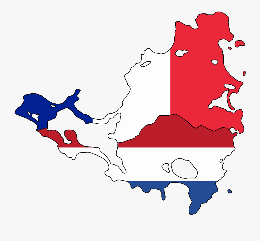 Map Aruba Shipwreck Clipart - St Maarten Flag Map, Transparent Clipart