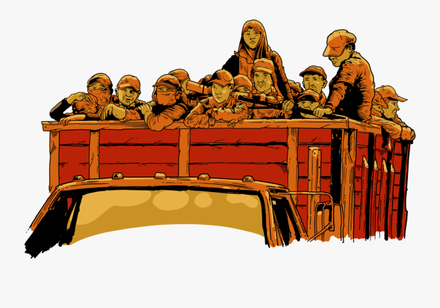 Can Low-wage Industries Survive Without Immigrants - Mexican Farm Workers Clipart, Transparent Clipart