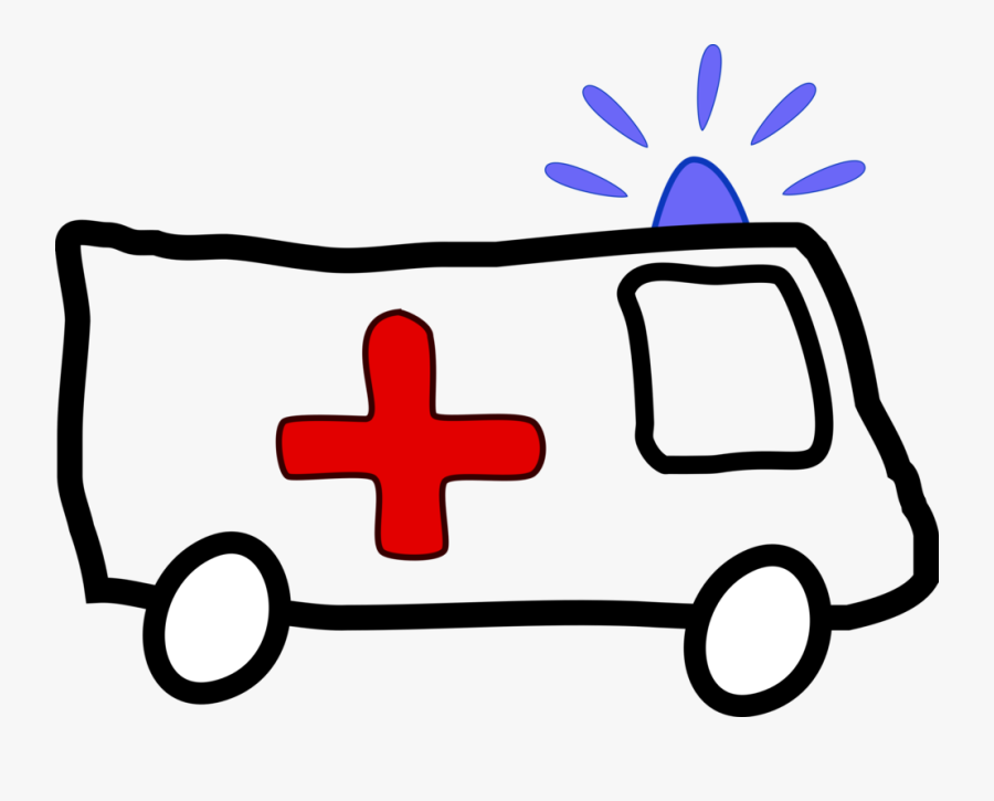 Ambulance Svg Vector File, Vector Clip Art Svg File - Ambulance Sketch, Transparent Clipart