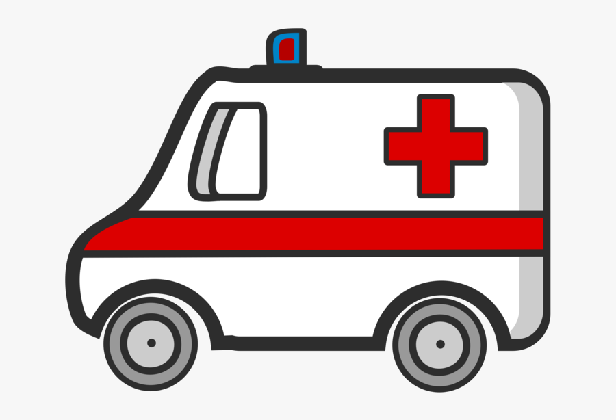 Emergency Vector Illustration Ambulance Vehicle Cartoon - Ambulance Png Clipart, Transparent Clipart
