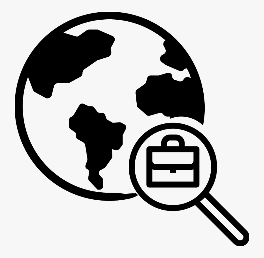 Earth Icon - Smartphone Internet Icon, Transparent Clipart