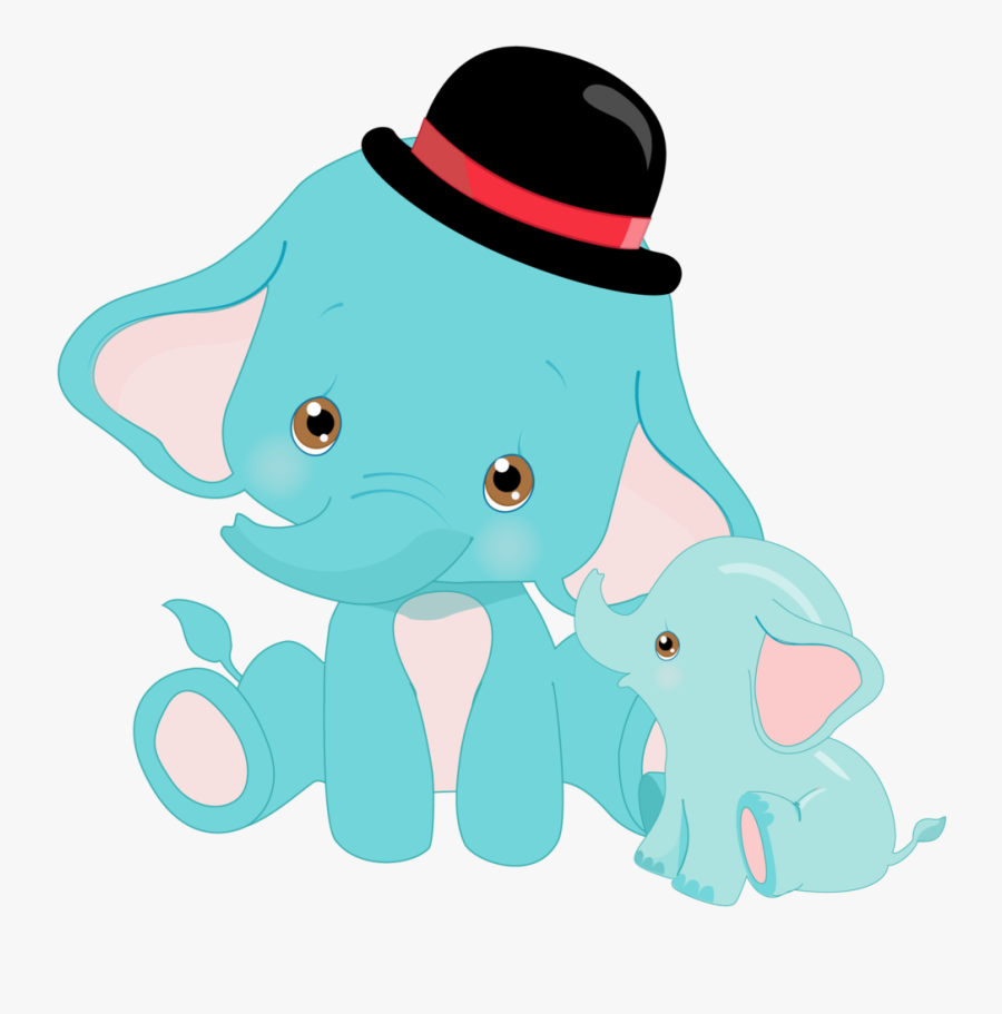 Blue Baby Animals, Transparent Clipart