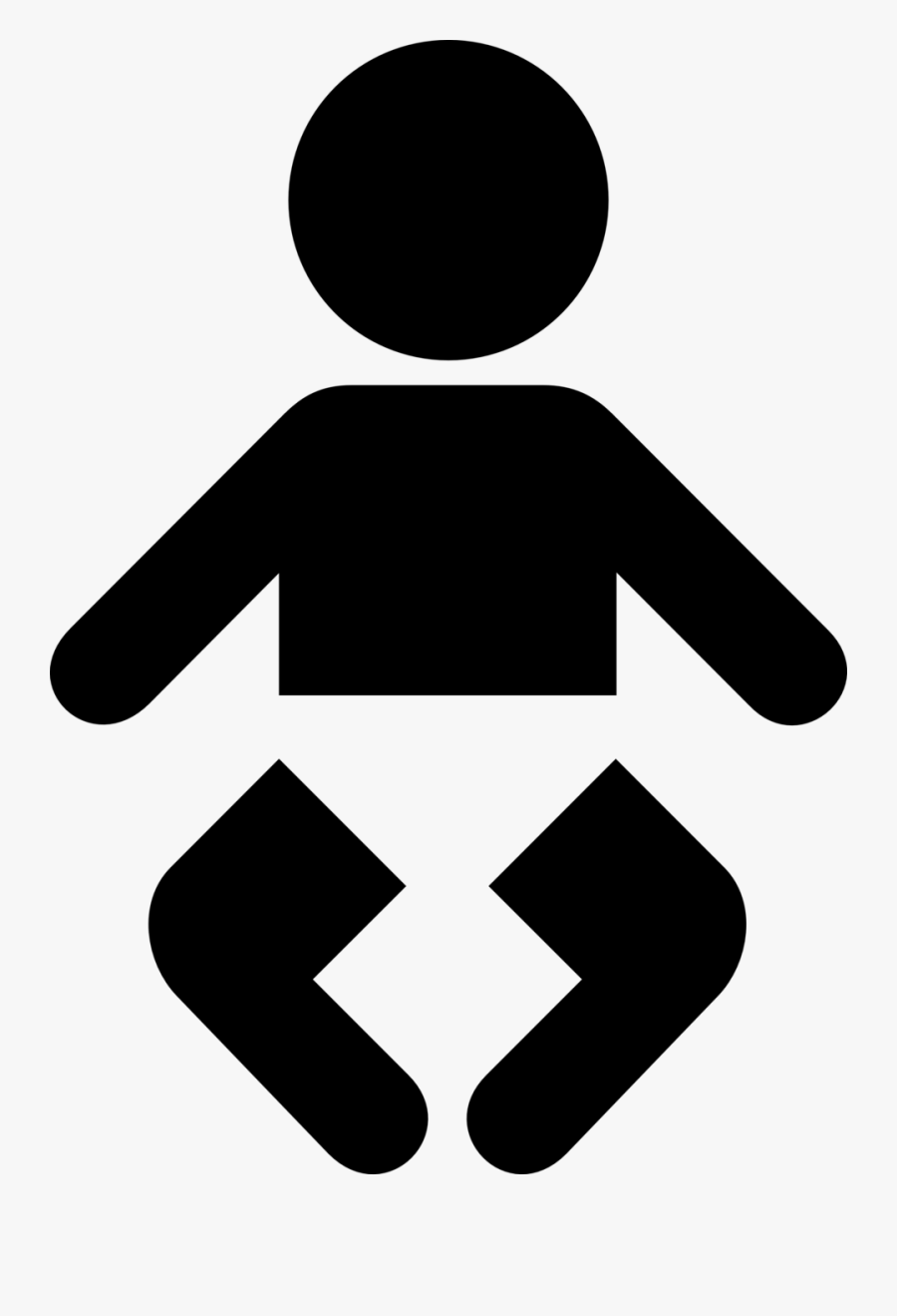 Transparent Immigration Clipart - Baby Symbol, Transparent Clipart