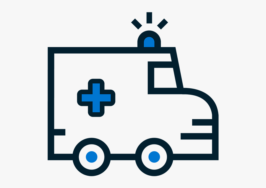 Graphic Freeuse Ambulance Clipart Emergency Transport - Emergency Vehicle Icon, Transparent Clipart