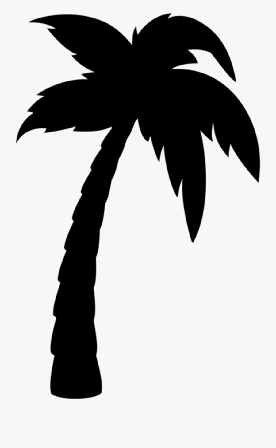Collections At Sccpre Cat - Clip Art Palm Tree Silhouette, Transparent Clipart