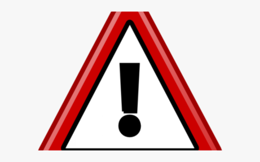 Clip Art Emergency Clip Free - Transparent Warning Signs Clipart, Transparent Clipart