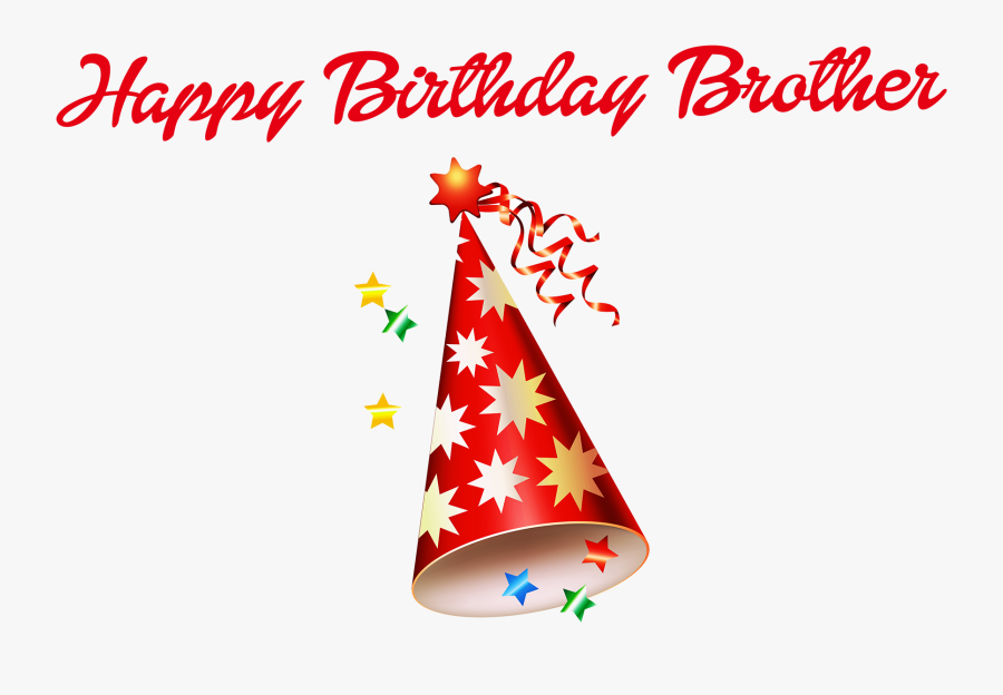 Happy Birthday Brother Png Clipart - Christmas Tree, Transparent Clipart