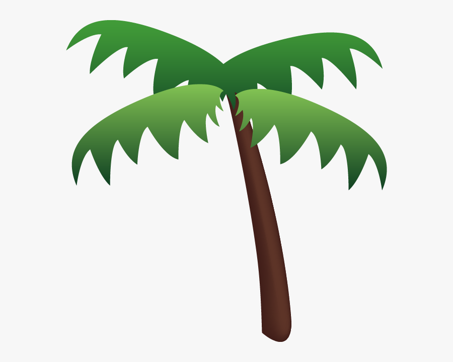 Emoji Clipart Palm Tree - Palm Tree Emoji Png, Transparent Clipart