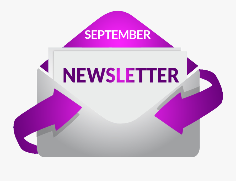 Newsletter Sign Up Purple, Transparent Clipart