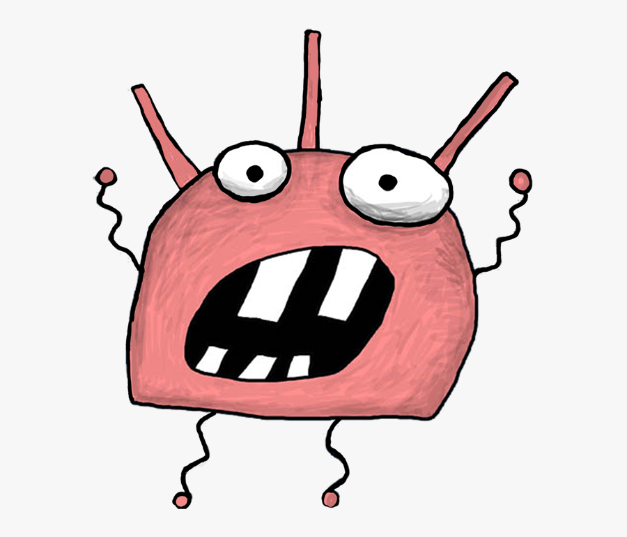 Scary Cartoon Monster - Scary Monster Png, Transparent Clipart