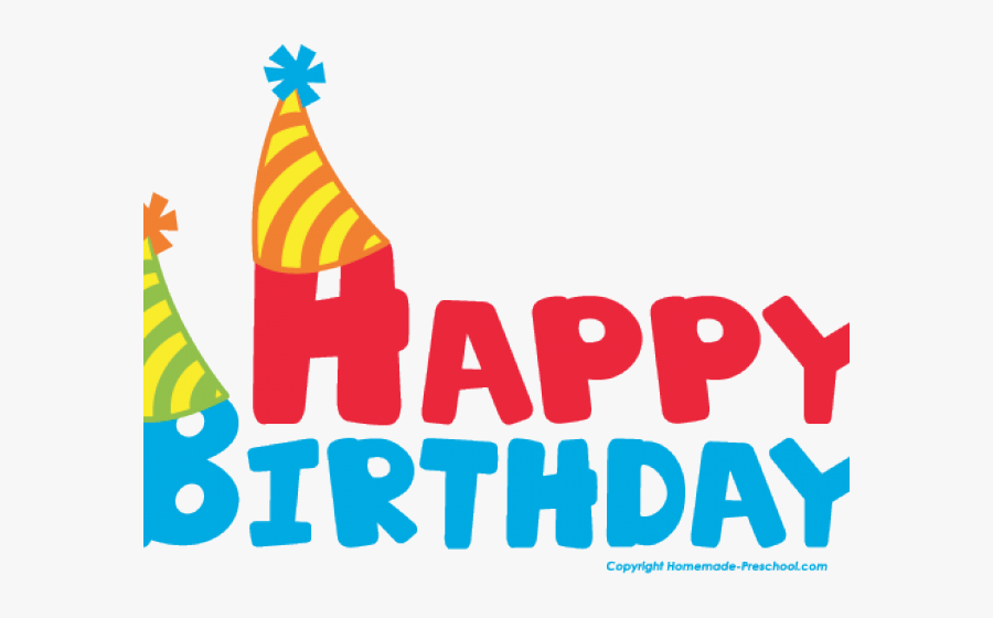 Hat Clipart Happy Birthday - Illustration, Transparent Clipart