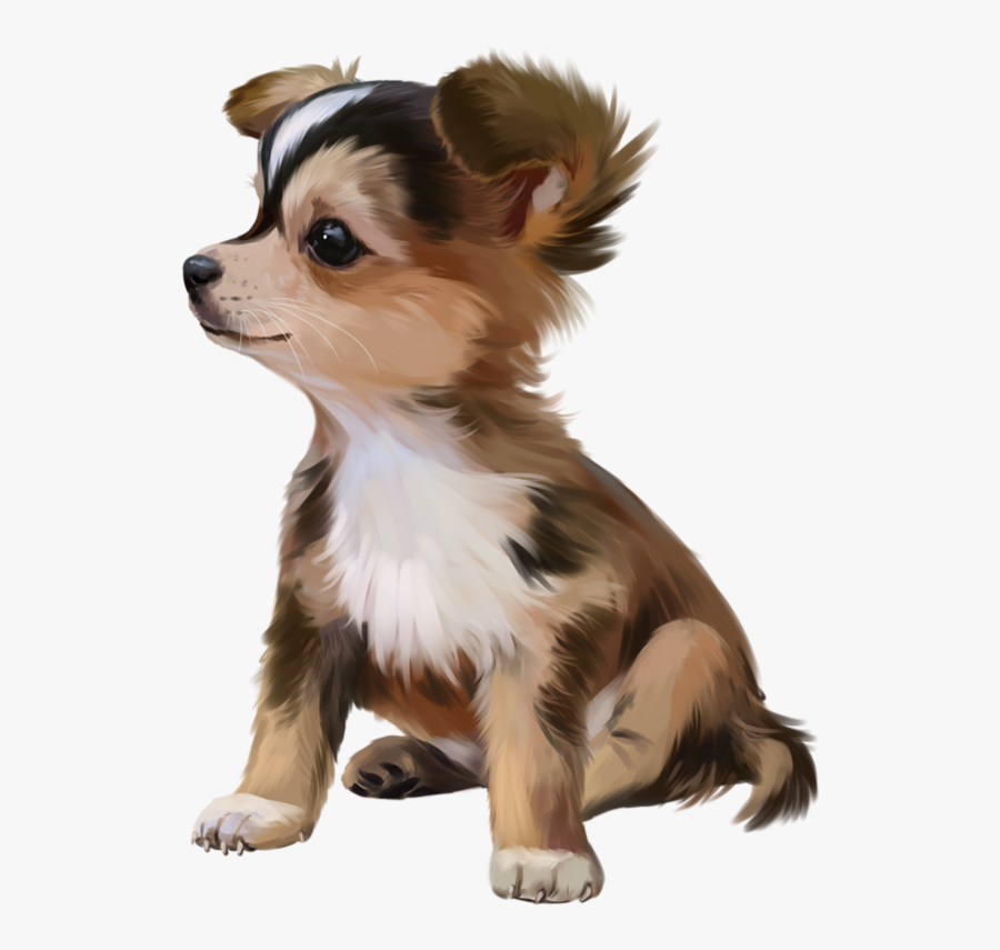 Mignon Dessin De Chiot Et Chaton, Transparent Clipart