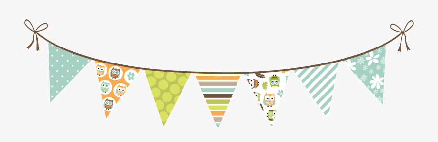 Bunting Clipart, Transparent Clipart