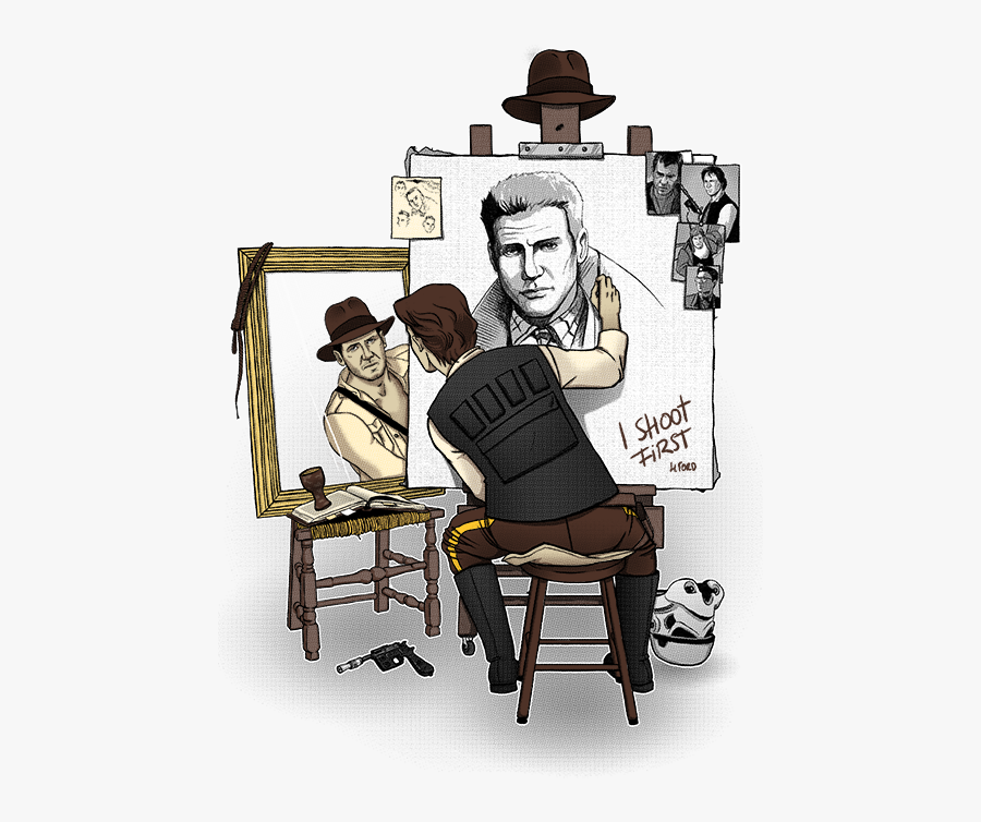 Rick Clipart Blade Runner - Han Solo Indiana Jones Rick Deckard, Transparent Clipart