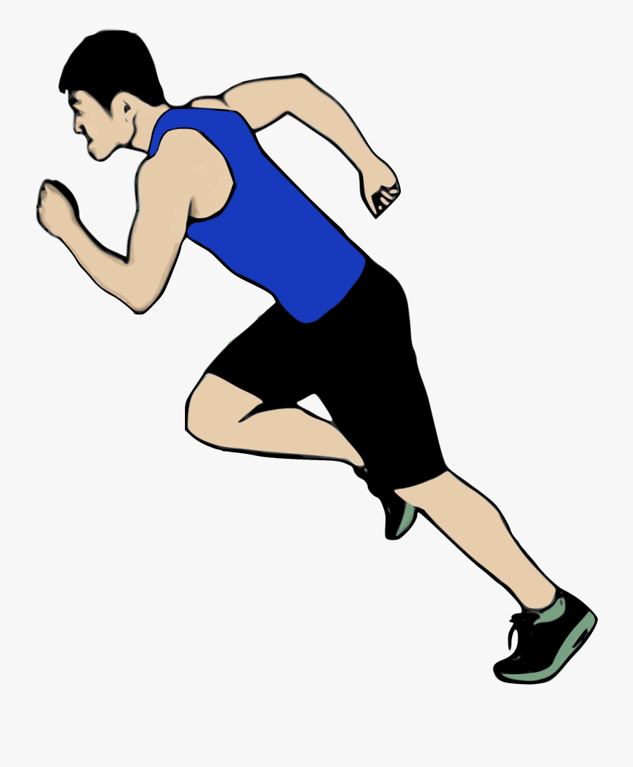 Man Running Clip Art - Runner Clipart, Transparent Clipart