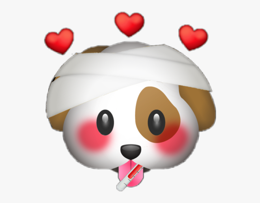 Perro Clipart Abuse - Puppy Emoji Transparent, Transparent Clipart