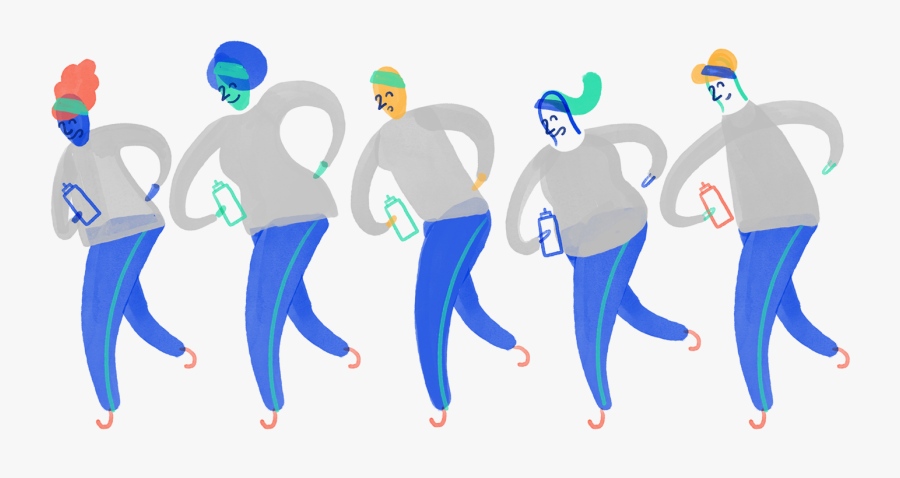 Runner Clip Art, Transparent Clipart