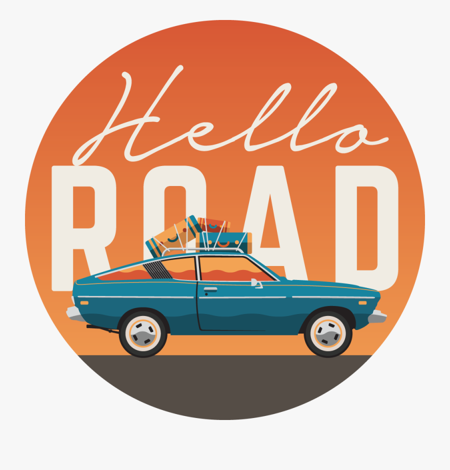 Subaru Clipart Classic Muscle Car - Hello Road, Transparent Clipart