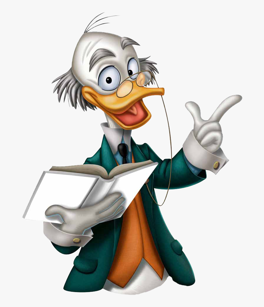 Donald Duck Clipart Old - Past Is Waste Paper Quotes, Transparent Clipart