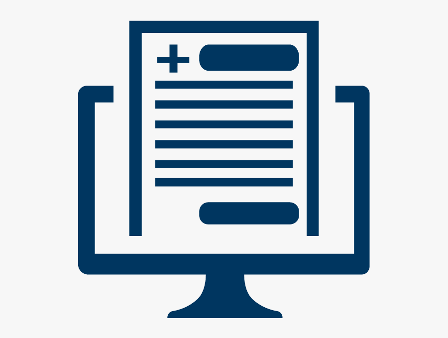 Accessible Word Training Mn - Electronic Health Record Icon, Transparent Clipart