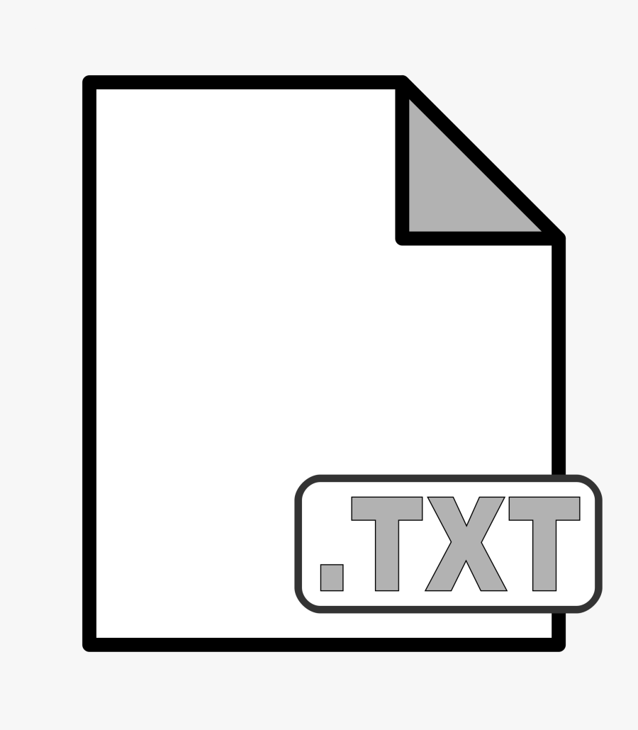 Clipart Txt Document - Html Clipart, Transparent Clipart