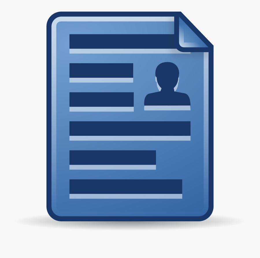 Clipart Contact Document - Documento Pessoal Png, Transparent Clipart