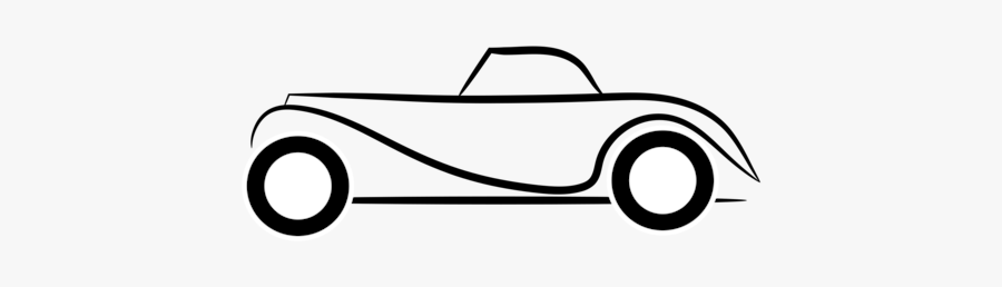 Vintage-car - Oldtimer Icon, Transparent Clipart