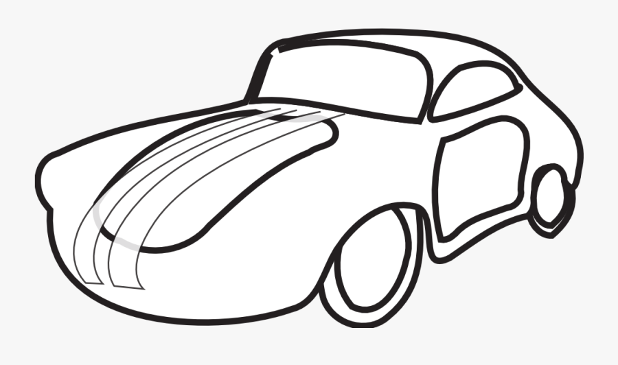 Classic Car Netalloy Black White Line Art Coloring - Car White Logo Transparent Png, Transparent Clipart