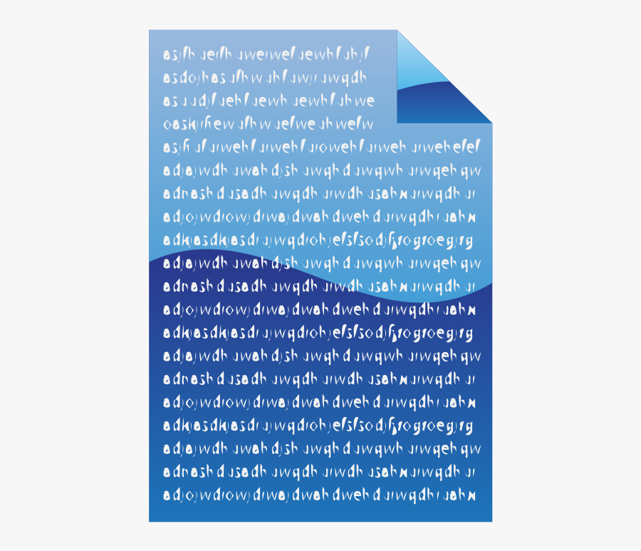 Document Icon - Tan, Transparent Clipart