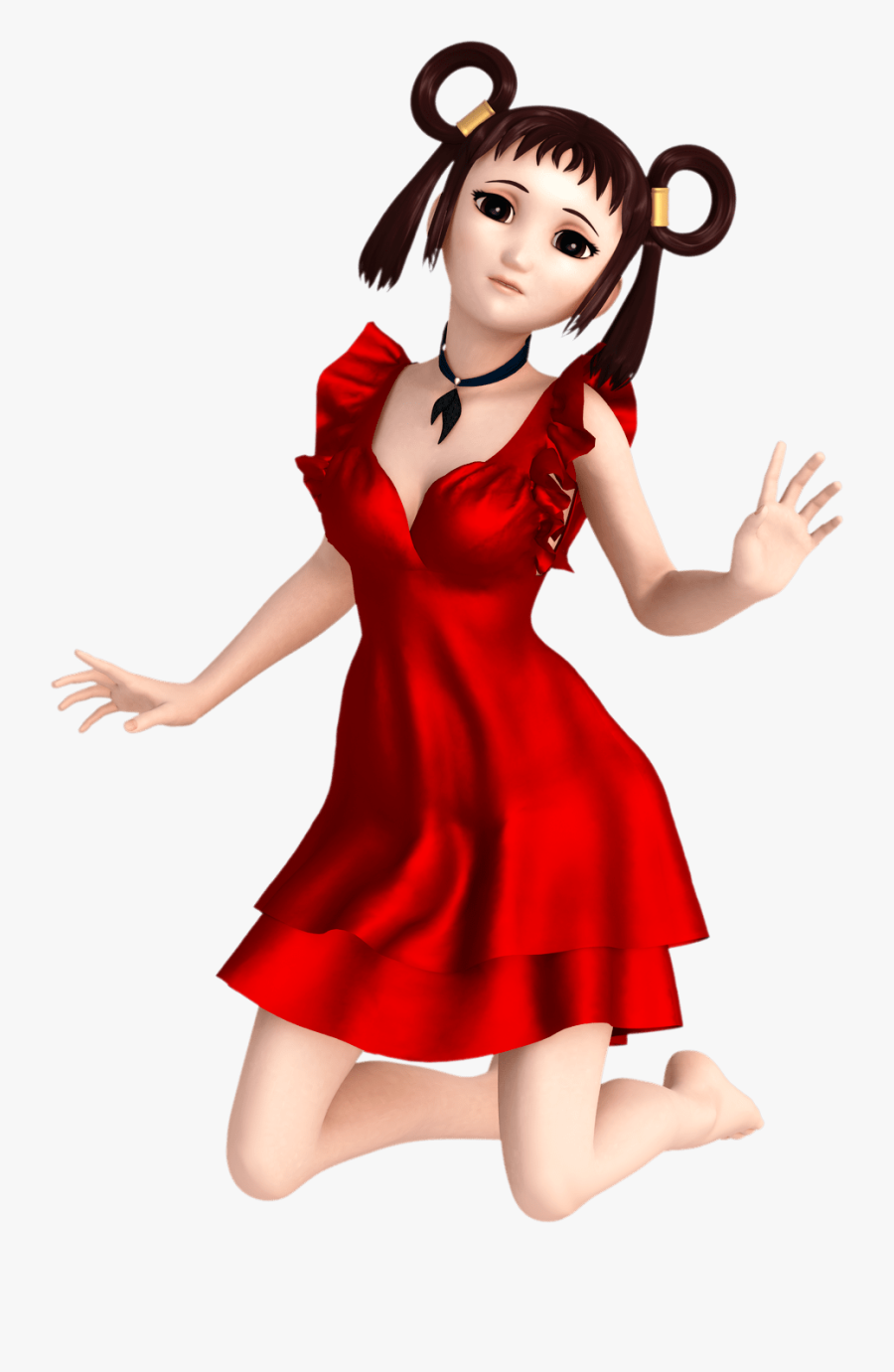 Free Anime Female Clipart - Girl, Transparent Clipart