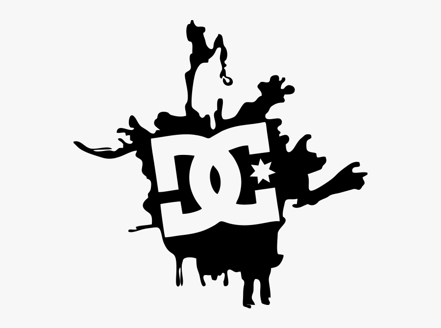 Decal Logo Sticker Dc Shoes, Transparent Clipart