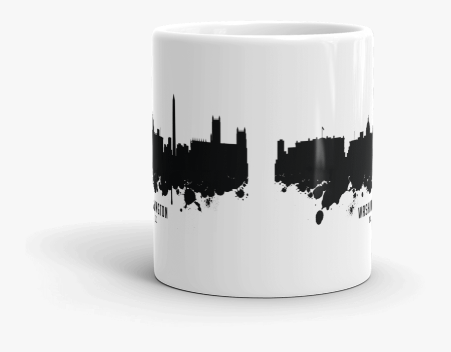 Washington Dc Skyline Silhouette Png - Skyline, Transparent Clipart