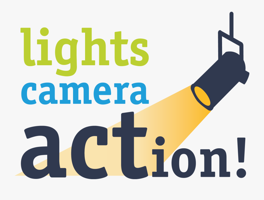 Lights Camera And Action, Transparent Clipart