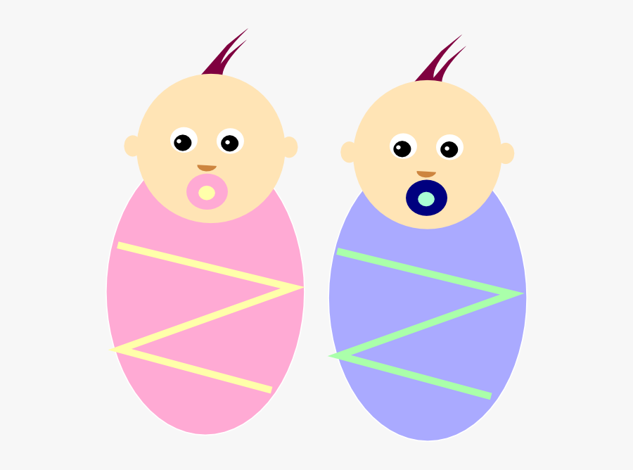 Boy Girl Twin Babies Svg Clip Arts - Boy Or Girl Png, Transparent Clipart