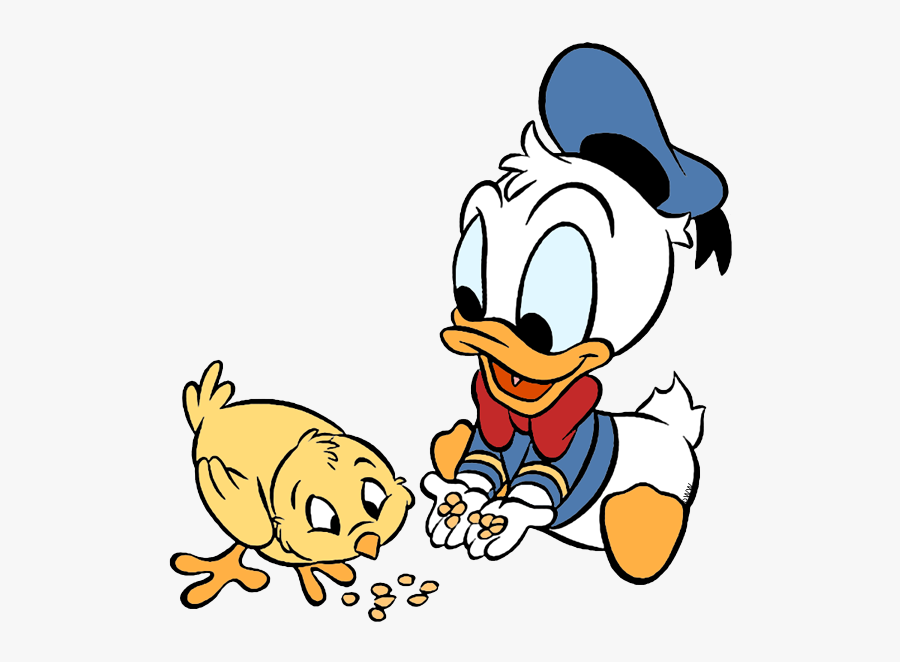 Disney Babies Clip Art - Disney Baby Donald Duck, Transparent Clipart