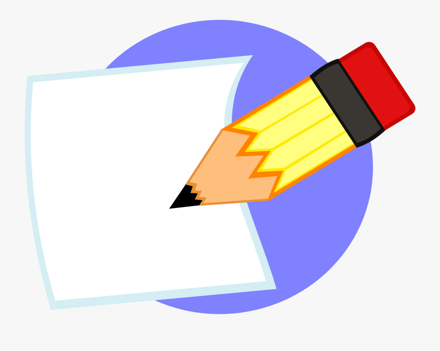 Paper And Pencil Clipart Dtrejkxec Png - Pencil Clipart Design, Transparent Clipart