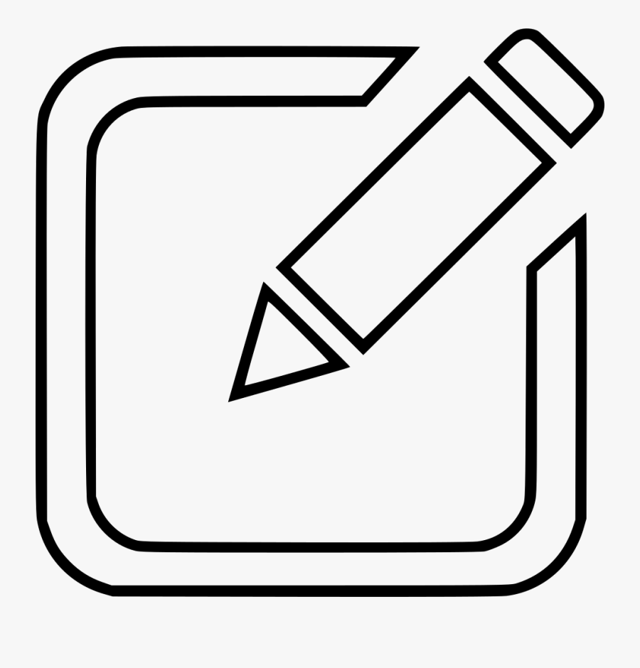 Transparent Free Clipart Pencil And Paper - Pencil And Paper Icon White, Transparent Clipart
