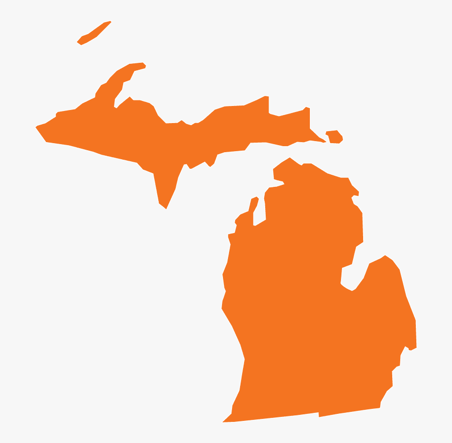 Play Team Building Games In Michigan With The Go Game - State Of Michigan Transparent, Transparent Clipart